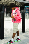 Pembe In Versailles Harajuku Y2K Unisex Kapüşonlu Unsiex Hırka
