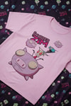 Pembe Invader Zim Gir & Piggy Y2K Unisex T-Shirt