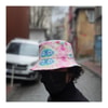 Pembe Mavi Batik Bucket Şapka