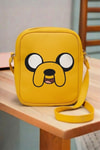 Sarı Jack Adventure Time Unisex Yan Çanta