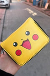 Sarı Pokemon Pikachu Face Anime Unisex Cüzdan