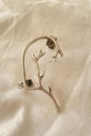 Silver Elf Kulağı Sarmal küpe