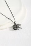 Silver Mythological Love Angel Gotik Kolye