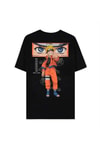 Siyah Anime Naruto Eyes Unisex T-Shrit