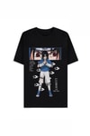 Siyah Anime Naruto Sasuke Eyes Unisex T-Shrit