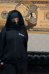 Siyah Bocgocofh Maskeli Kapüşonlu Sweatshirt
