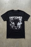 Siyah Deftones Cat Gotik Y2K Unisex T-Shirt
