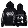 Siyah Ghostemane (Unisex) Kapüşonlu Sweatshirt