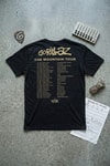 Siyah Gorilaz The Mountain Tour Album Unisex Y2K T-Shirt