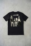 Siyah Gorilaz Unisex Y2K T-Shirt