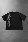 Siyah Gotik Think Halcyon Y2K Unisex T-Shirt