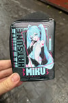 Siyah Hatsune Miku 01 Unisex Cüzdan