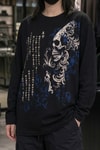 Siyah Japanese Gotik Skull Y2K Unisex Sweatshirt