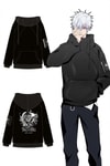 Siyah Jujutsu Kaisen Satoru Gojo Anime Unisex Sweatshirt
