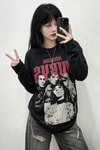 Siyah Maneskin Y2K Unisex Sweatshirt 