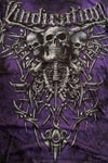 Siyah Mor Vindication Skull Skeleton Gotik Y2K Unisex T-Shirt