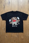 Siyah Mummy Domo Kun Anime Unisex T-Shirt