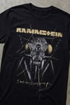 Siyah Rammstein Sehnsucht Y2K Unisex T-Shirt