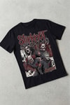 Siyah Slipknot Anime Manga Collection Y2K Unisex T-Shirt