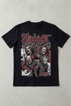 Siyah Slipknot Anime Manga Collection Y2K Unisex T-Shirt