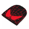 Siyah Spider-Man Face Bere 
