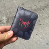 Siyah Spider Web Kısa Cüzdan