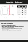 Siyah Tribal Skulls Gotik Y2K Unisex Sweatshirt