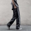 Siyah Vintage Three Lines Baggy Kot Pantolon