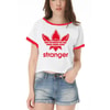 Stranger Things - Demogorgon Yarım Kadın T-Shirt