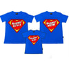 Superdad,Supermom &Superkid Aile T-Shirtleri