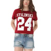 Teen Wolf - Stilinski 24 Kadın Yarım T-Shirt