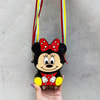Yeni Minnie Mouse Silikon Mini Omuz Askılı Çocuk Çantası