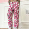 Yeni Pembe Hello Kitty Kolaj İnce Rahat (Unisex) Eşofman