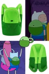 Yeşil Adventure Time Finn Unisex Sırt Çantası