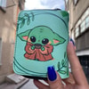 Yeşil Baby Yoda Kısa Cüzdan