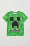 Yeşil Minecraft Creeper Unisex T-Shirt