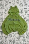 Yeşil Shrek Kulaklı Unisex Hırka