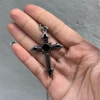 Zincirli Cross With Compass Kolye