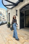 Daisy Tül Bluz Siyah
