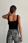 Seamless Crop Siyah