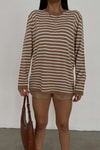 Basic Line Triko Kazak Camel