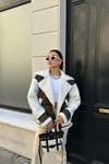 Süet Puffer Detay Yaka Tokalı Mont Haki