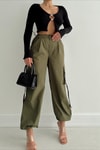 Kargo Jogger Pantolon Haki