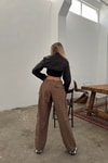 New Parasut Pantolon Kahve