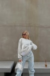Sırt Fermuarlı Sweatshirt GRİ