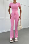 Bağcıklı Model Takım Pembe
