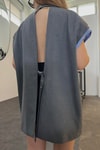 Tasarım Oversize Yelek Gri