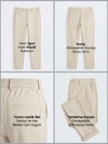 EtikmenSpor Klasik Bej Kolay Ütülenebilir Easy Iron Erkek PantolonETİKMEN PANTOLON