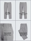 EtikmenSpor Klasik Gri Kolay Ütülenebilir Easy Iron Erkek PantolonETİKMEN PANTOLON