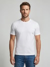 EtikmenPremium  %100 Organik Pamuk Basic Slimfit Beyaz Erkek TişörtETİKMEN TİŞÖRT